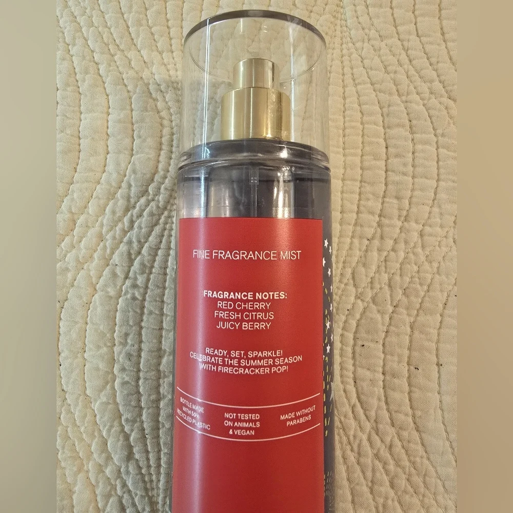 NEW Bath & Body Works Limited Edition Firecracker Pop 2 PC Full Size Set